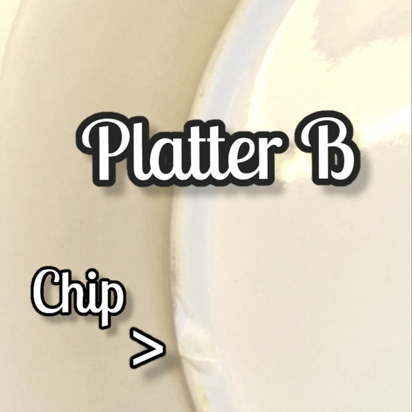 1 Vtg 12" Chop Plate/Platter "Imperial Braid" By GIBSON - Picture 6 of 6